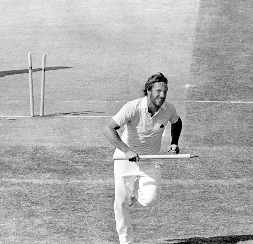 The famous Edgbaston stump sold for £7,000
