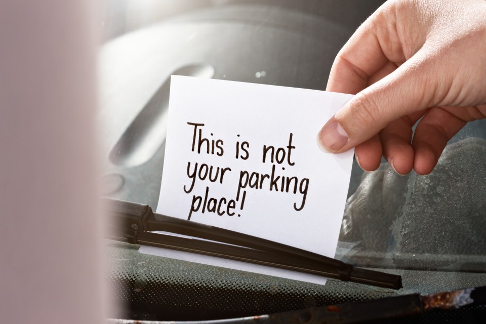 A driver revealed how she took some £9,000 revenge after a neighbour stole her parking space