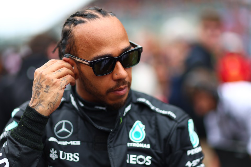 Lewis Hamilton missed out on a podium