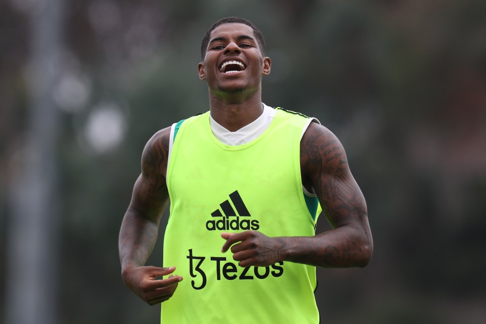Marcus Rashford is happier than ever at Man Utd a year after being tempted to leave