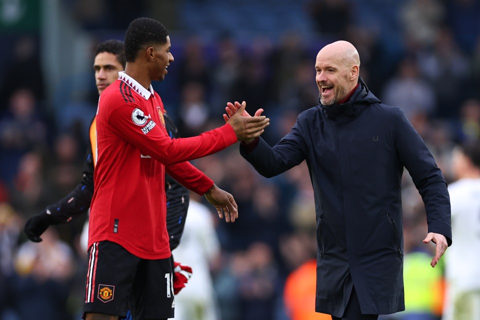 Rashford admits Erik ten Hag has saved his Red Devils career