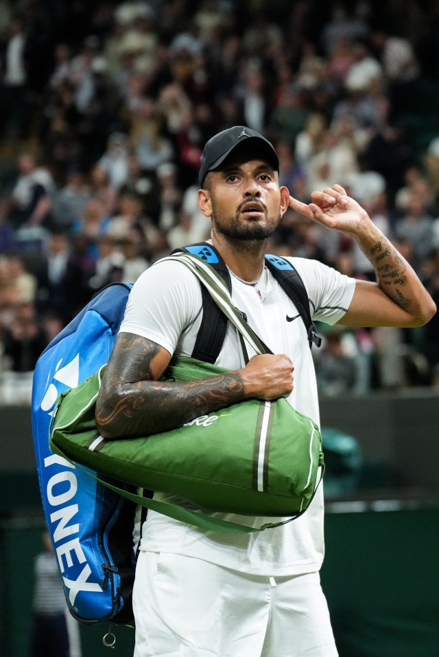 A wrist injury forced Nick Kyrgios to withdraw from Wimbledon