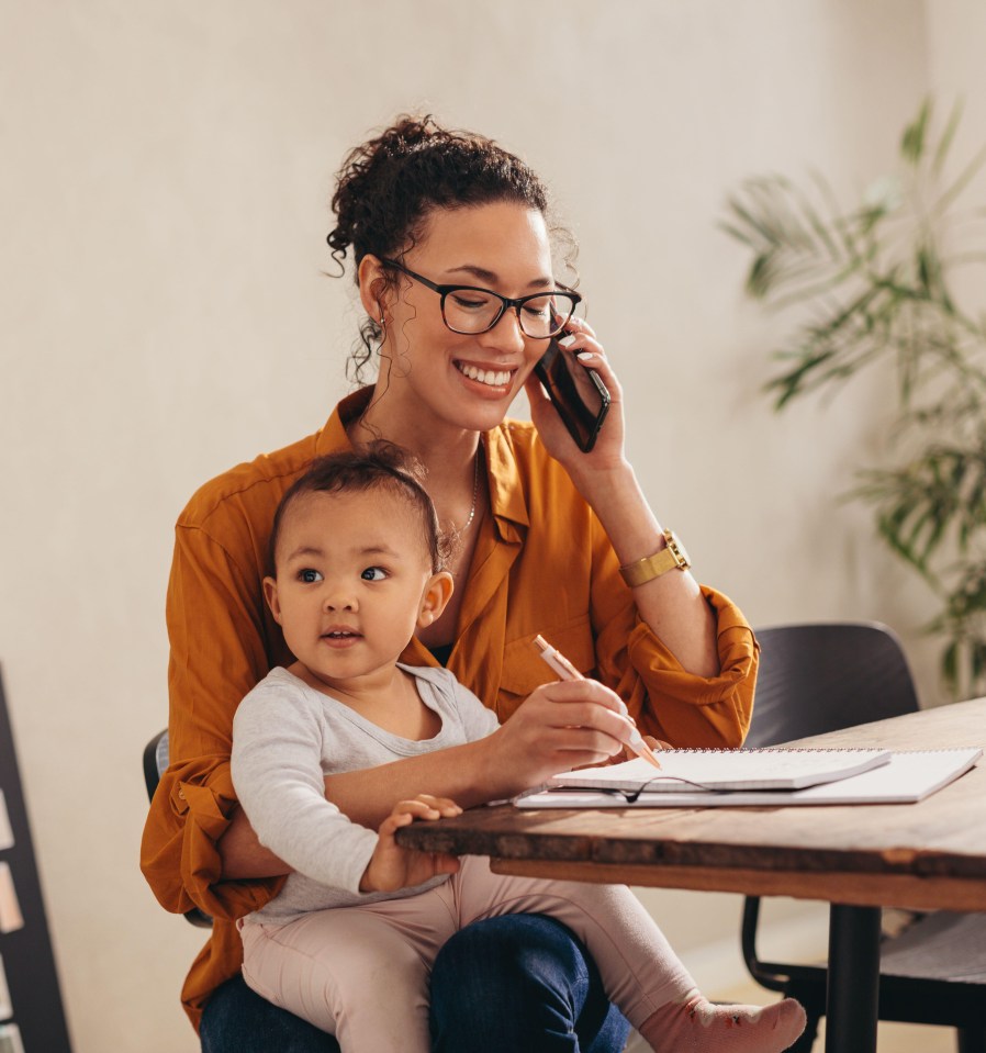 The busy mum-of-two left her cooperate job and develop her skills around family life