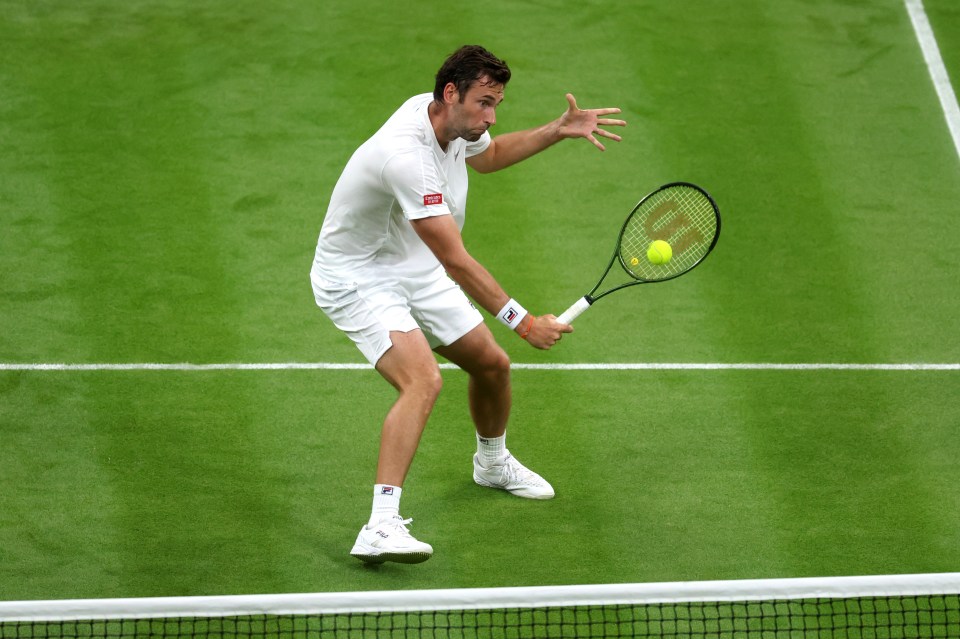 Quentin Halys showed his quality, especially at the net