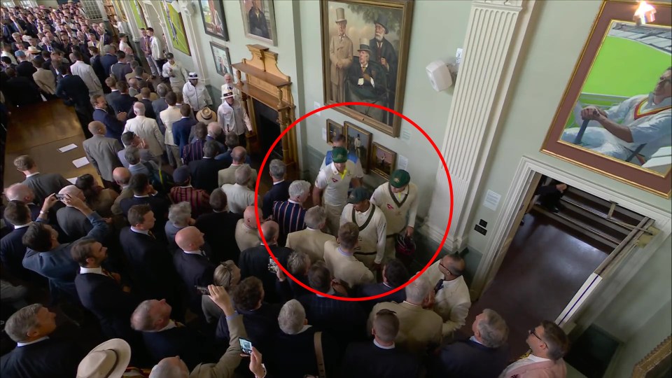 Tempers flared in the Long Room at Lord's during the Second Test