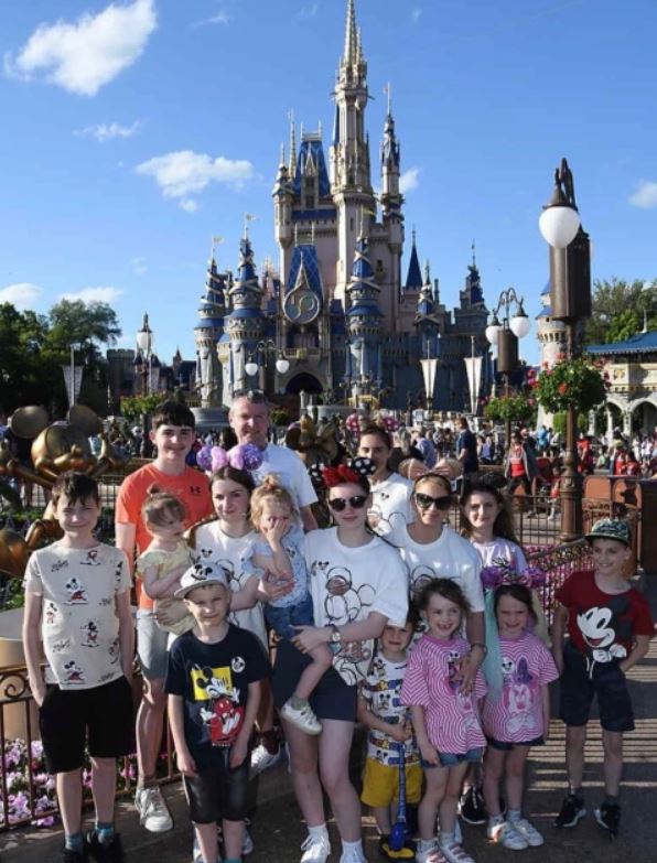The new house will have to be big enough for the whole family