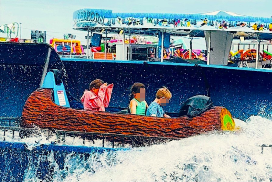 A new log flume has been impressing visitors to the theme park this summer