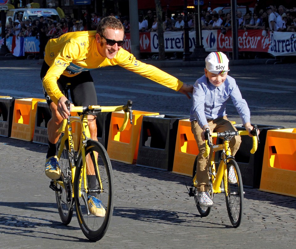 Ben started cycling at an early age