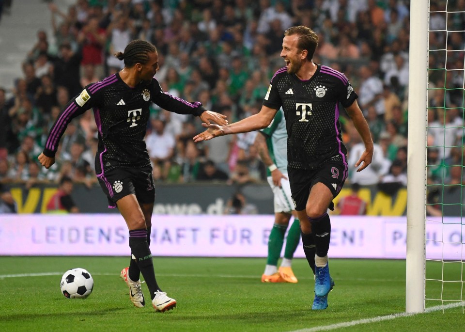 He teed up Sane with his first touch of the match