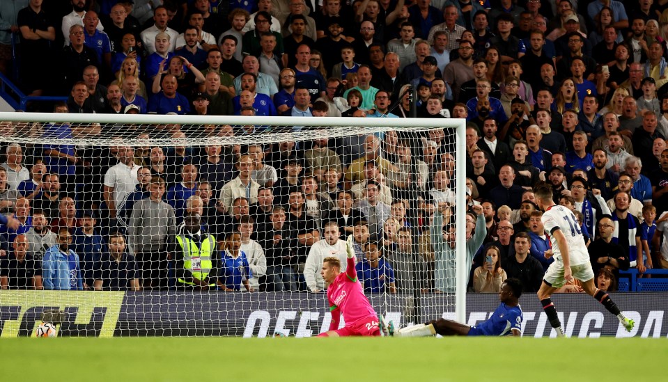 Jackson made it three to Chelsea in the 75th minute