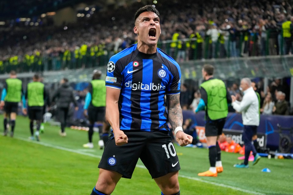 Lautaro Martinez is another potential option for Spurs