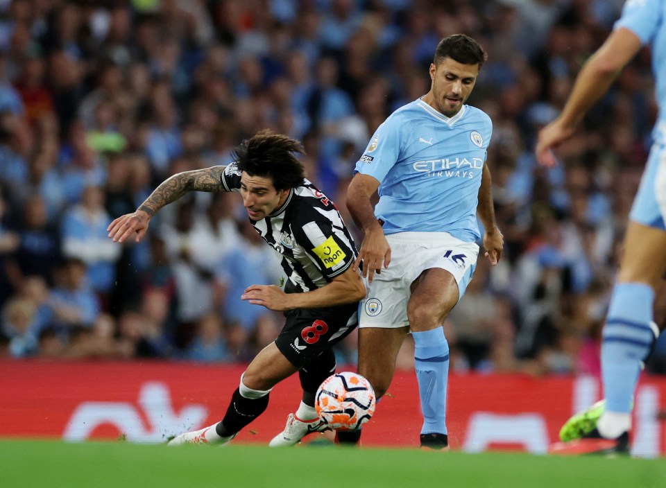 Rodri has been top class in midfield for Manchester City