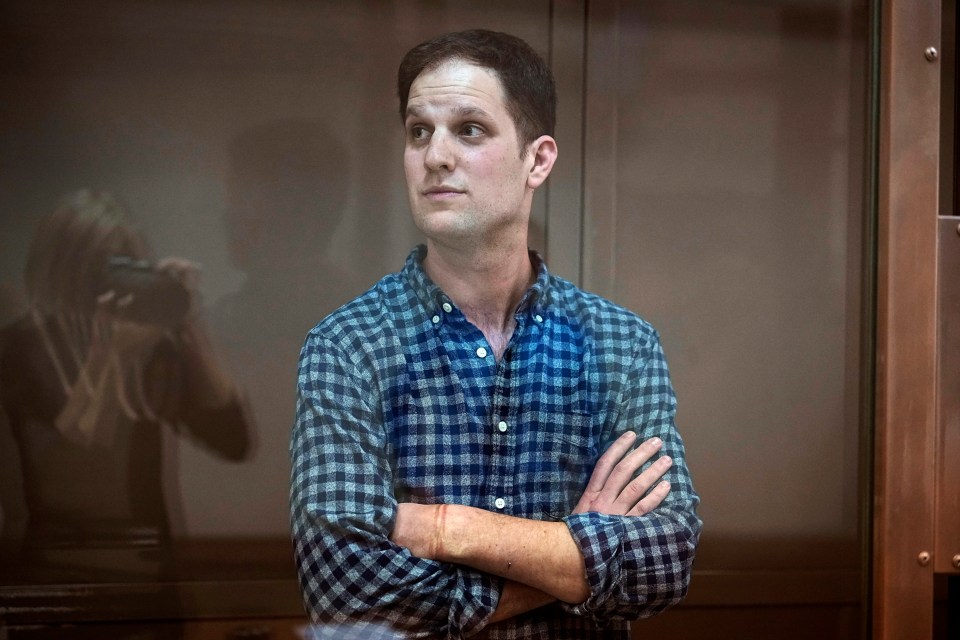 The WSJ reporter was arrested on bogus spy charges in March