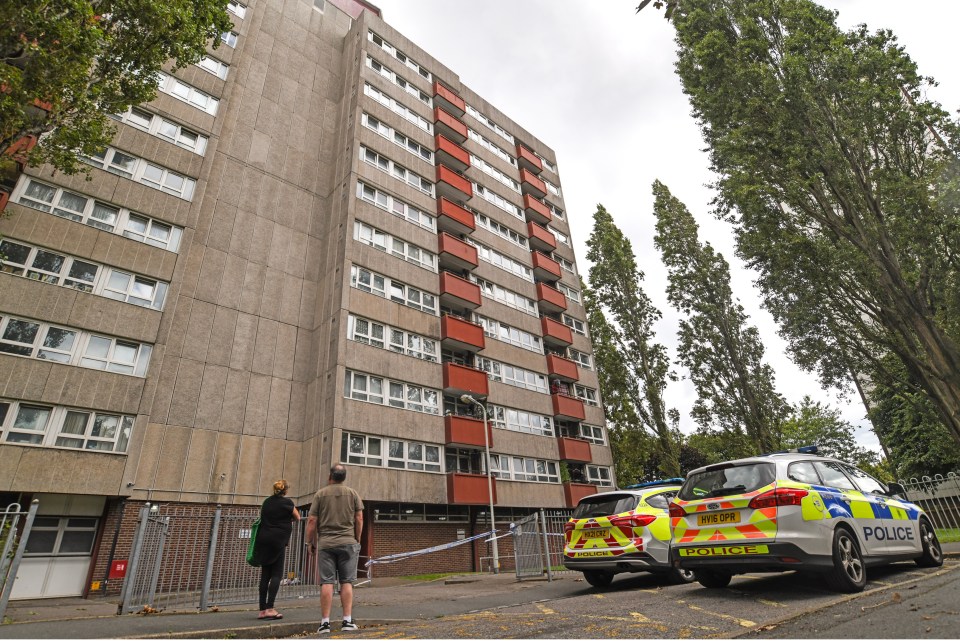 The horror unfolded last night in Portsmouth