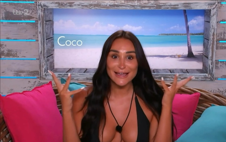 Coco was on summer Love Island last year