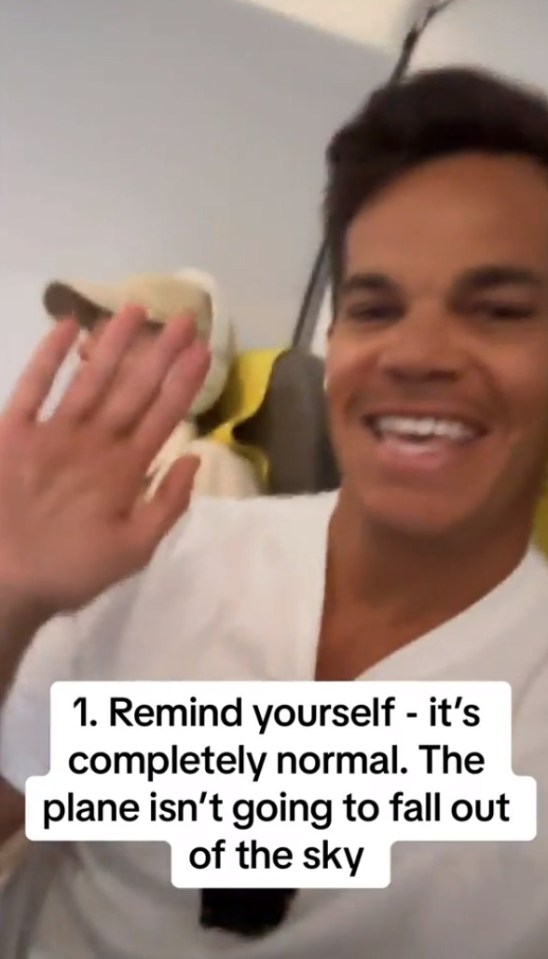 Jimmy shared his top tips if you are scared by turbulence