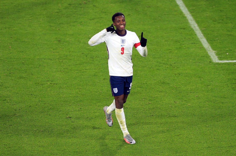 Eddie Nketiah has received his first senior call-up