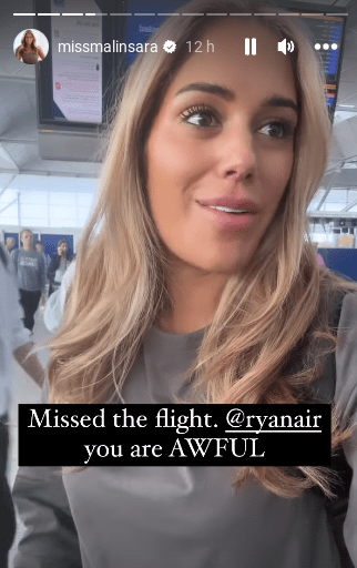 It left Malin unable to travel