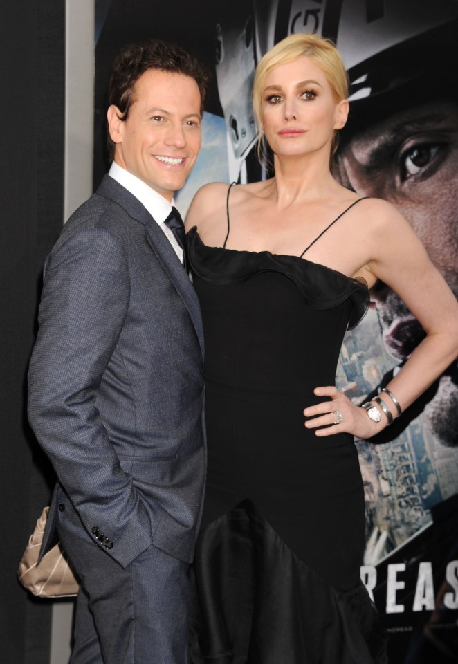 Alice with her ex Ioan Gruffudd in happier times
