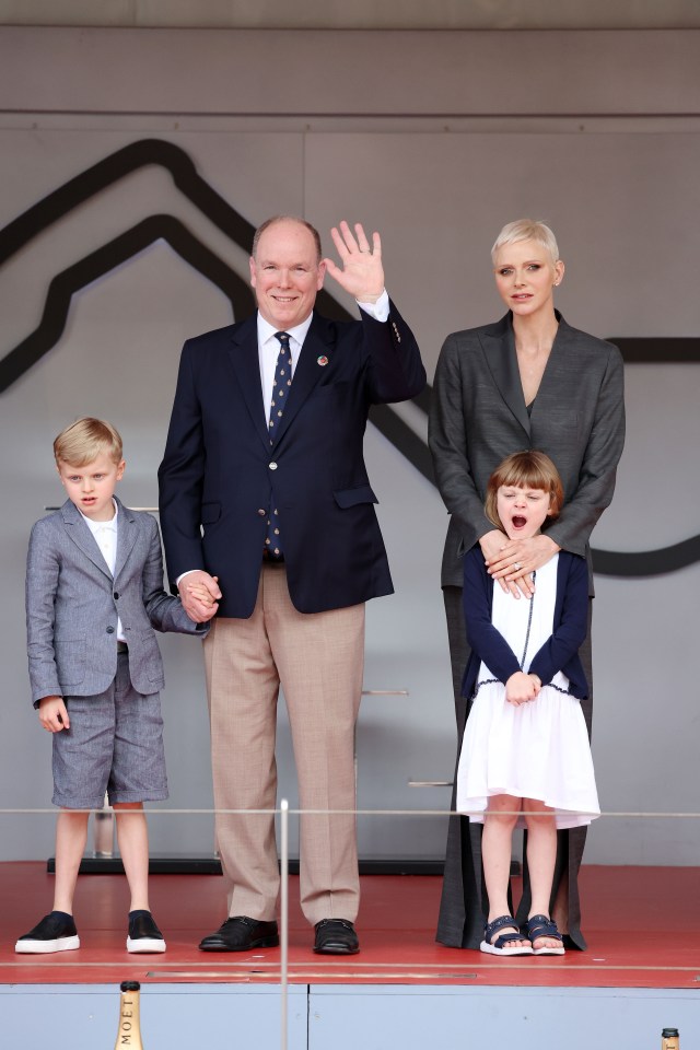 The couple spent the summer on a yacht trip with their twins Jacques and Gabriella