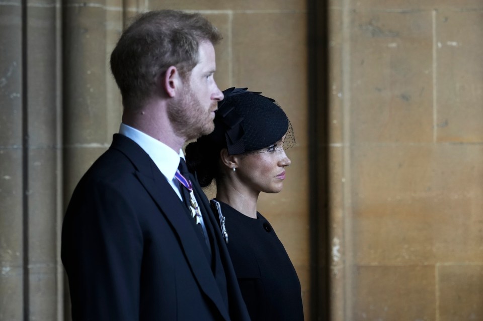 Following their move to the States, Buckingham Palace said the Sussexes would lose their titles as they were no longer working royals