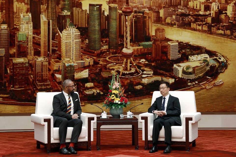 Tory China hawks have criticised Mr Cleverly for visiting China without a proper strategy in place