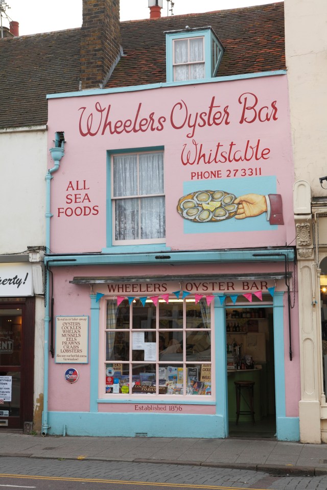 Wheeler's Oyster Bar is one of the town's most famous seafood places