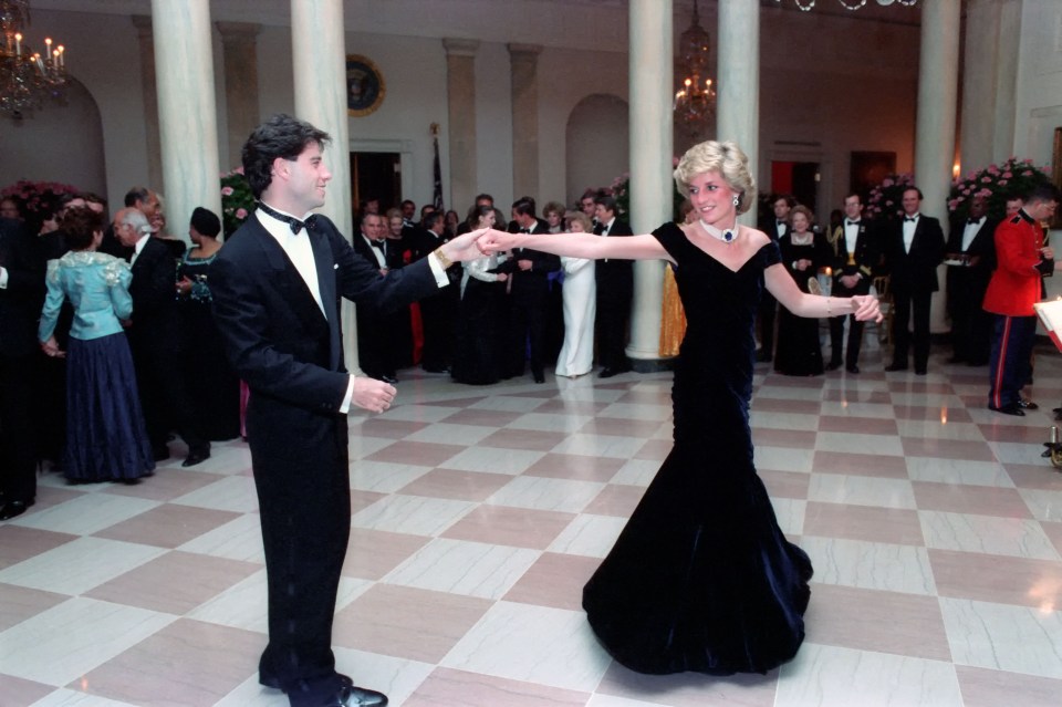 Travolta famously danced with Harry's mum Princess Diana 40 years ago
