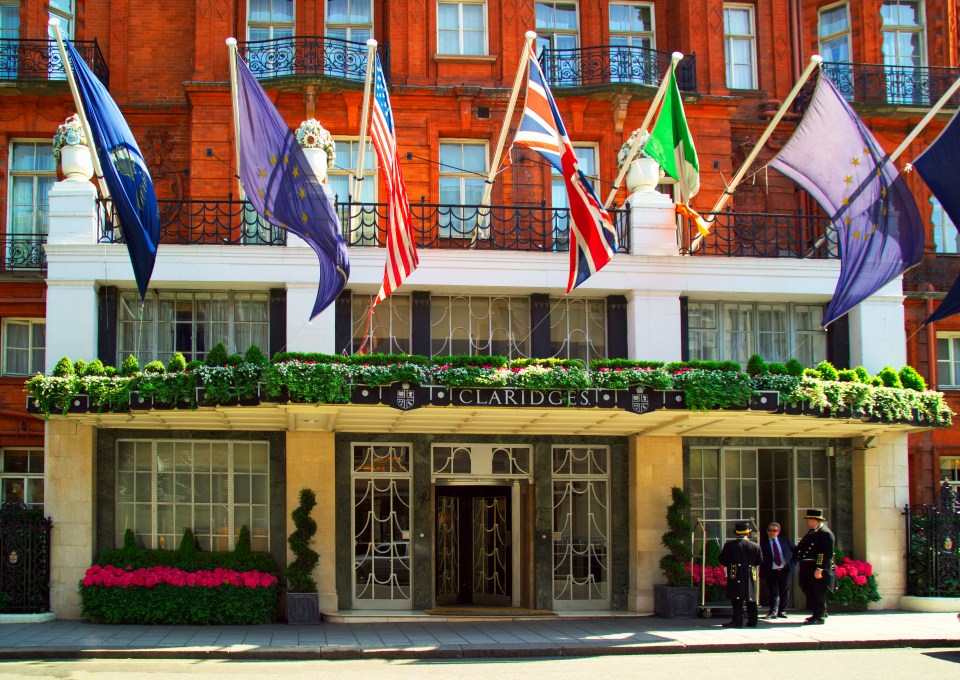 He's splurging thousands on a suite a posh hotel Claridges in London’s Mayfair -  3 miles away from his Maida Vale bachelor pad