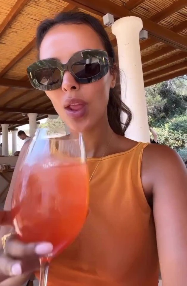 Fans are convinced Maya Jama is on holiday with her ex Stormzy