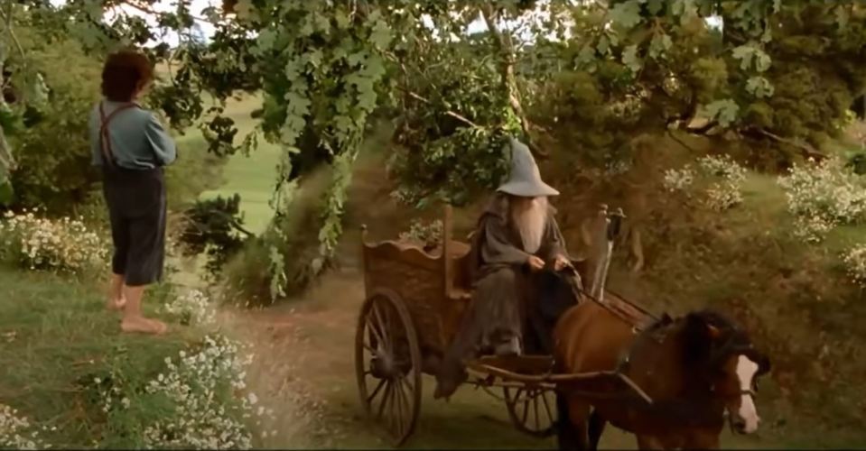 The announcement mirrored a classic scene from Lord of the Rings
