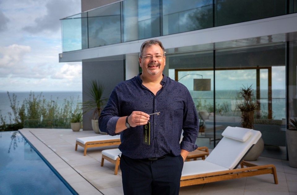 Dad-of-five Glen Elmy is said to have left behind his £3million Devon mansion