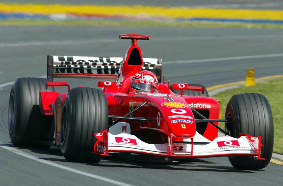 Michael Schumacher's iconic Ferrari F2001b is now set to sell at auction