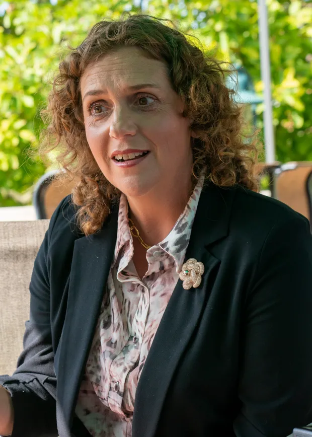 Hannah Ingram-Moore is challenging an order to tear down an illegal pool house