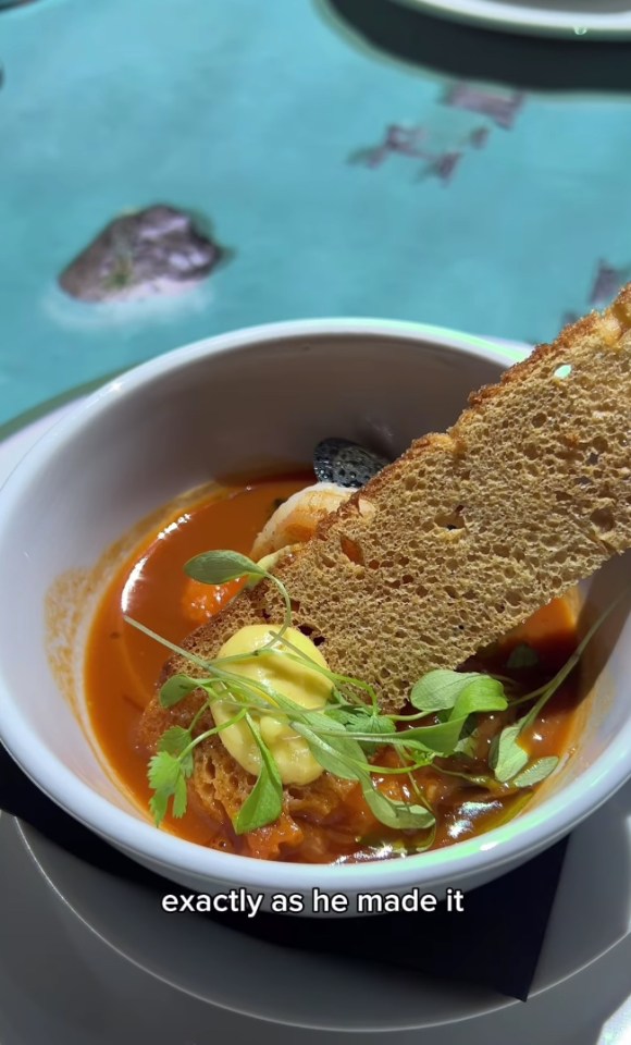 The chef will take customers on a trip around the world
