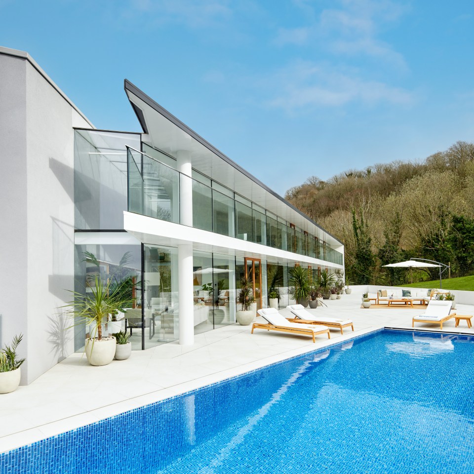 The property sits within north Devon's Exmoor National Park