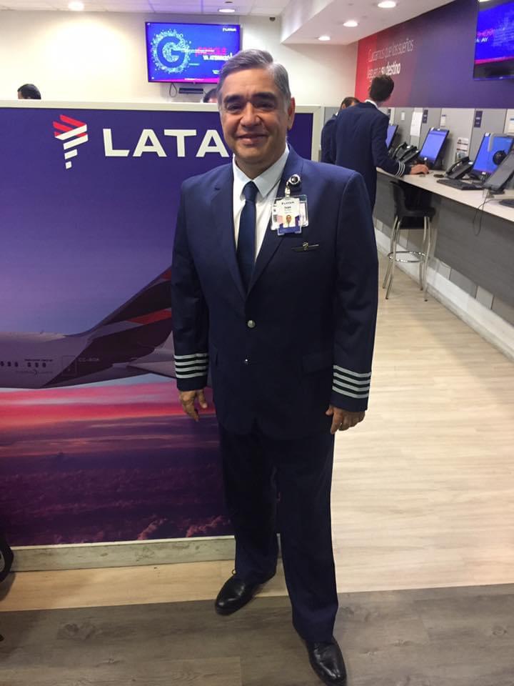Ivan Andaur collapsed and died during the flight to Chile
