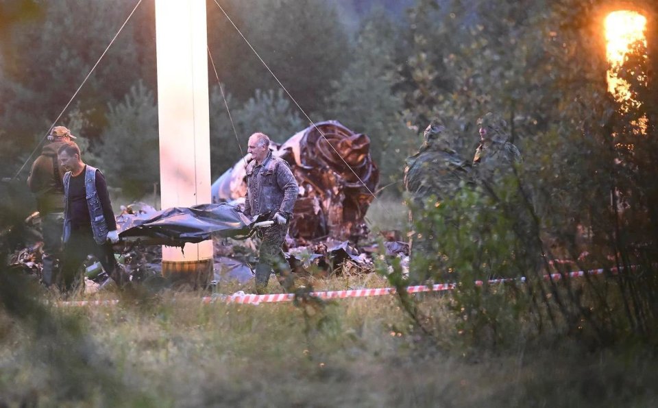The wreckage is being examined by specialists and cops
