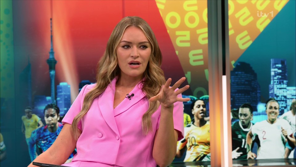 Fans have loved Laura Woods' work at the World Cup so far