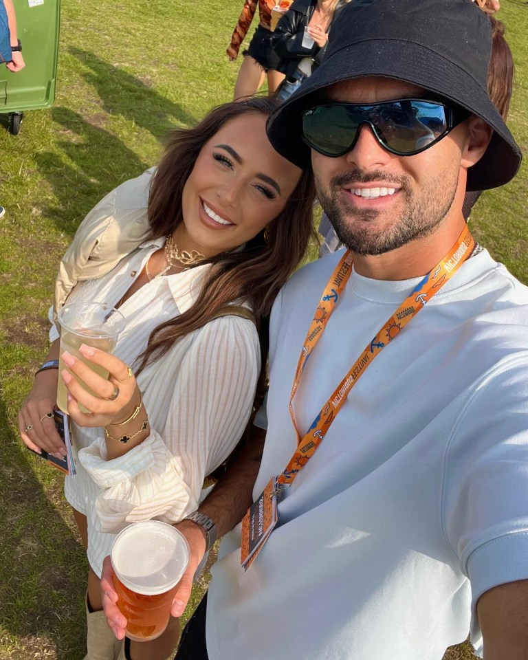 Millie Court has jetted off on her ninth holiday of the year with Liam Reardon
