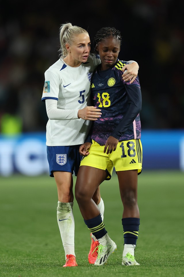 Alex Greenwood offers support to World Cup sensation Linda Caicedo