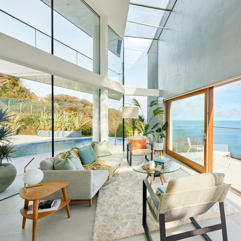 Mr Elmy described the property as 'like something from a Bond film'