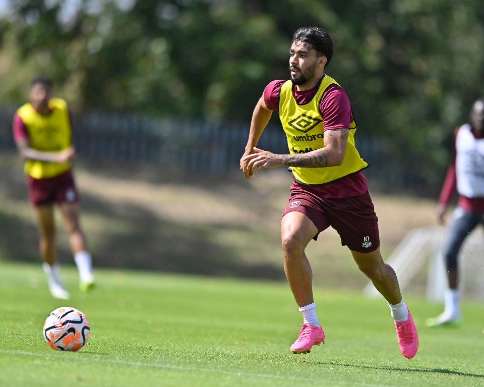 The Hammers are battling to keep Man City target Lucas Paqueta