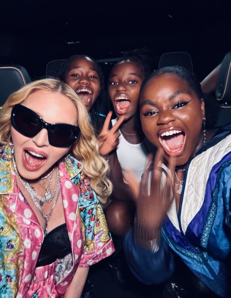 Madonna takes her kids to see Beyonce after recent Health concerns - Instagram/Madonna http://www.instagram.com/stories/madonna/3159898217386697225/