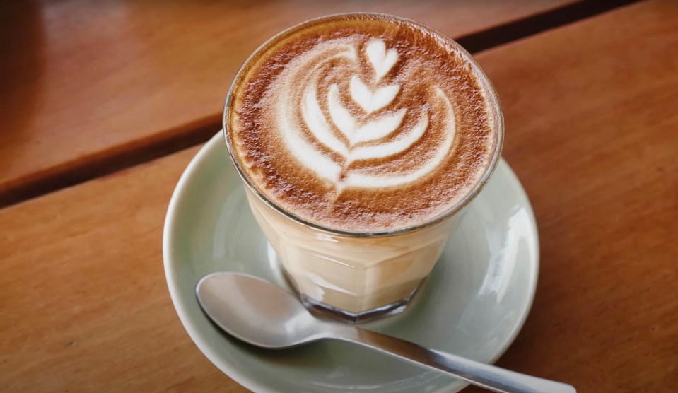 Francesca was charged an extra 8p after ordering it with less froth