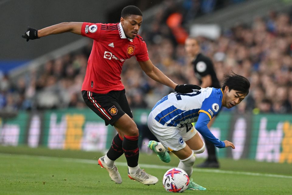 Anthony Martial is being linked with a move away from Manchester United