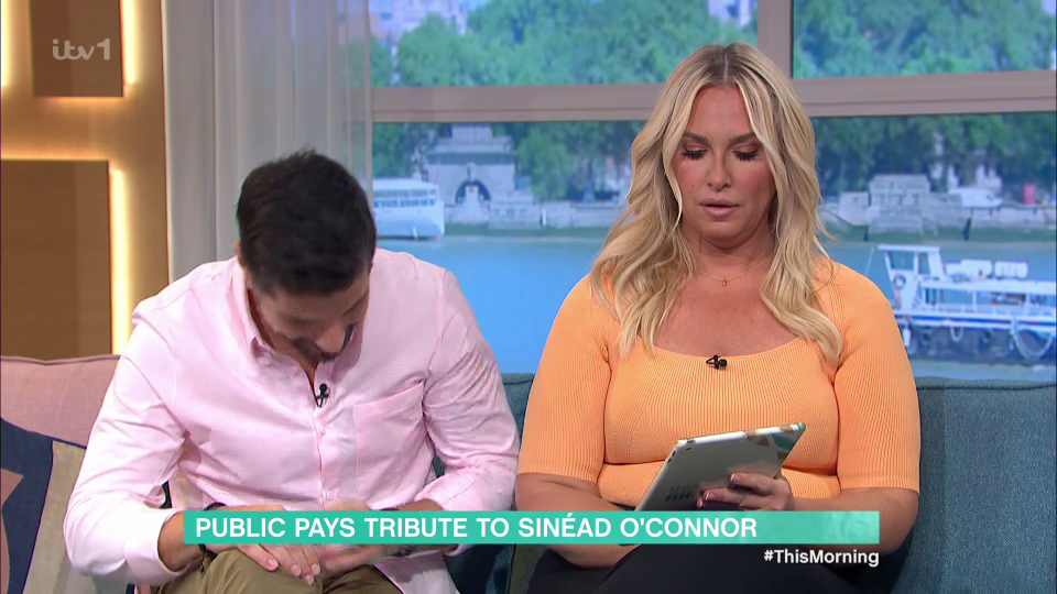 Craig was very emotional on This Morning today