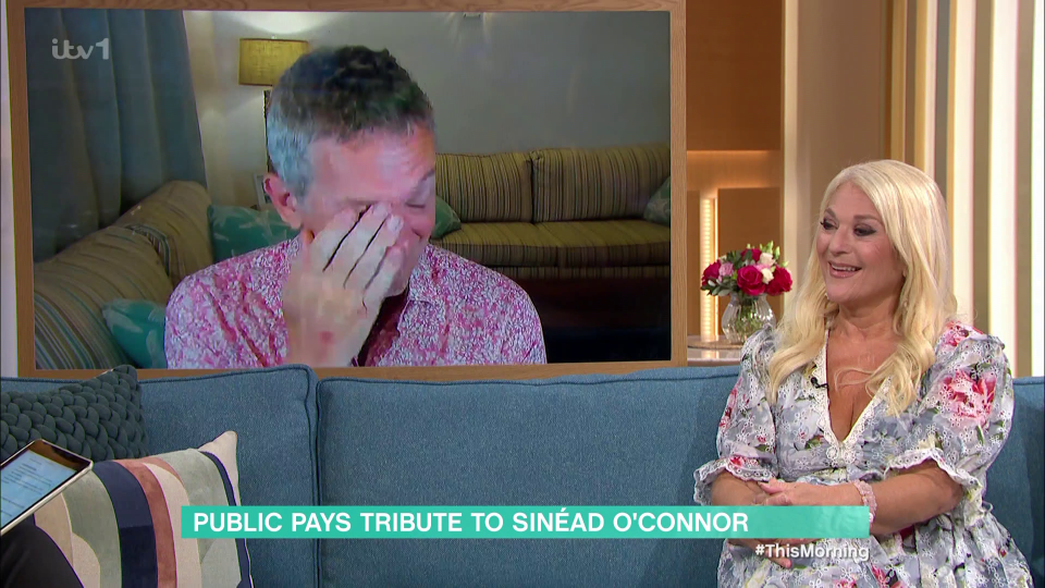 Matthew Wright was very moved talking about Sinead