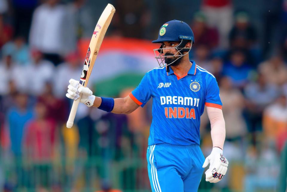 KL Rahul had an impressive game scoring 111 runs and making one catch