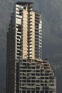 The 45-storey Tower of David became the world's tallest slum after it was taken over by locals ruled by brutal gang lord El Nino